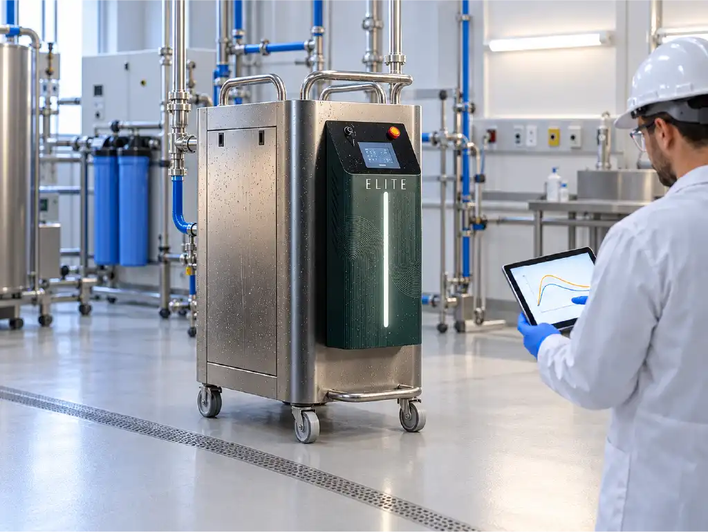 Hemodialysis RO Membrane CIP and Loop Disinfection